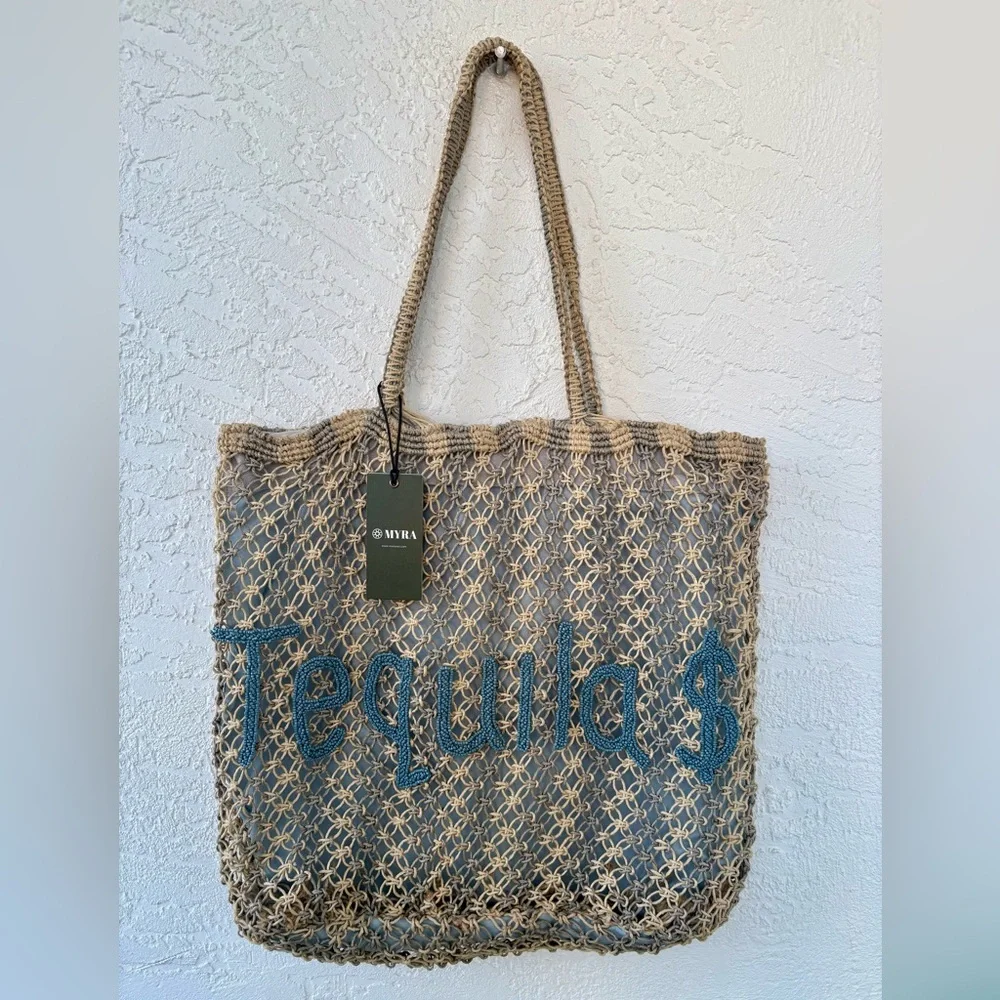Myra Tequila Town Dimension Tote Bag “Tequila $